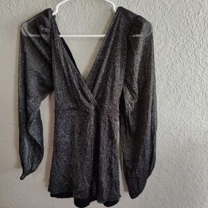 Torrid Deep V Blouse